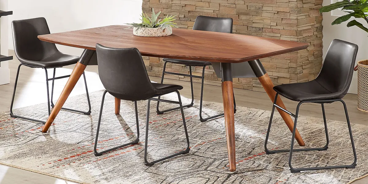 Bergen Boulevard Walnut Dining Table