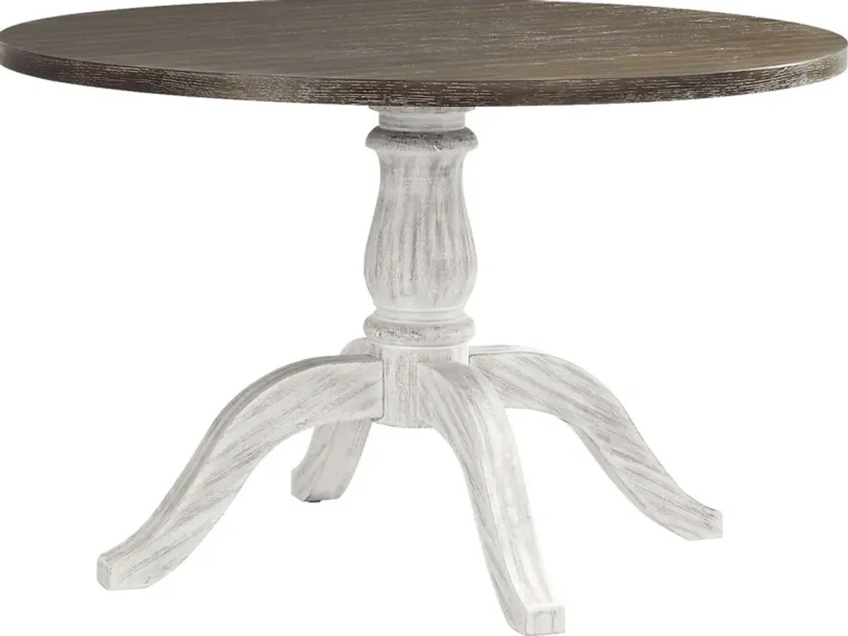 Allison Ridge White Dining Table