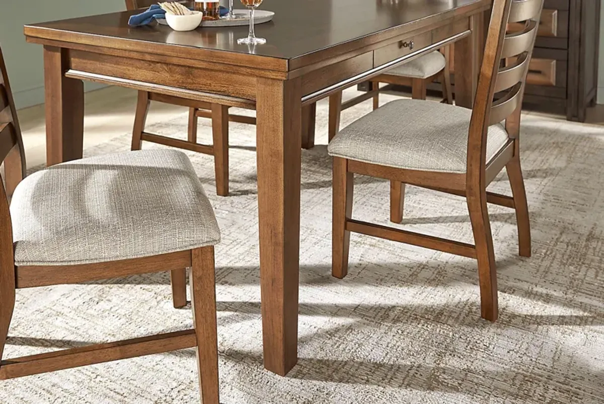 Riverview Brown Cherry Dining Table