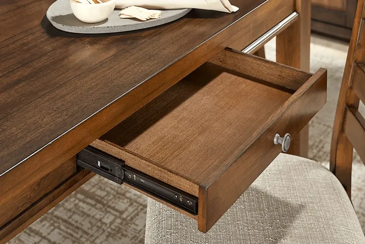 Riverview Brown Cherry Dining Table