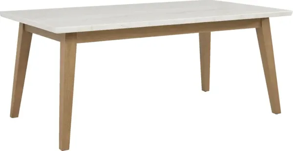 Viola Natural Marble Top Dining Table