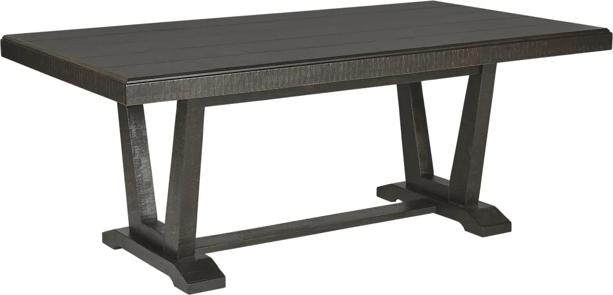 Hill Creek Black 5 Pc Rectangle Dining Room