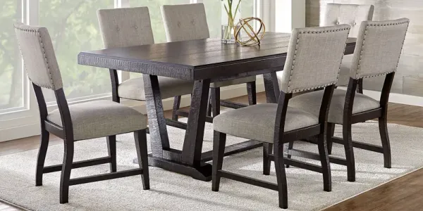 Hill Creek Black 5 Pc Rectangle Dining Room