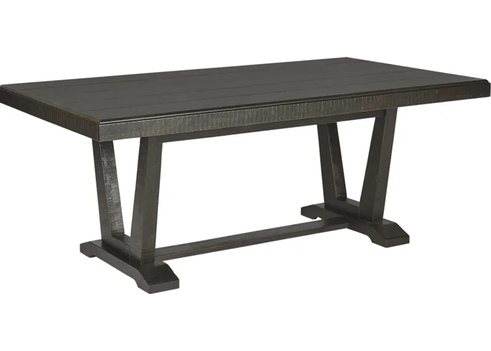 Hill Creek Black Rectangle Dining Table