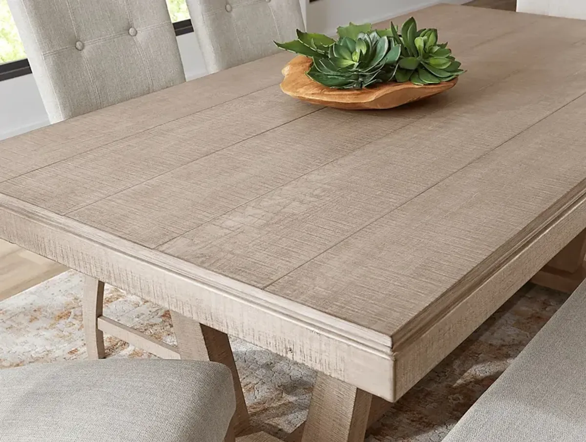 Hill Creek Natural Rectangle Dining Table