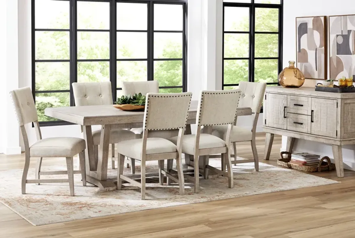Hill Creek Natural 5 Pc Dining Room
