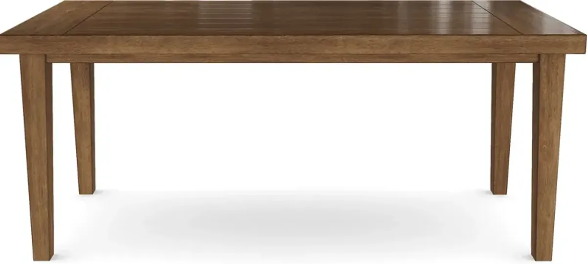Acorn Cottage Brown Rectangle Dining Table