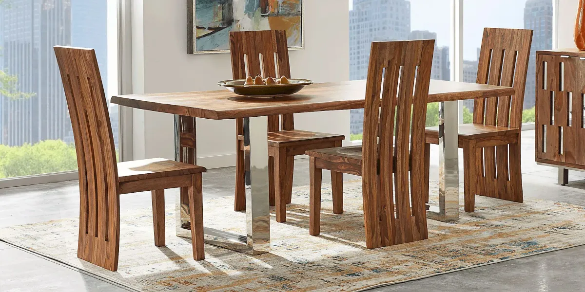 Bellac Point Nutmeg Rectangle Dining Table