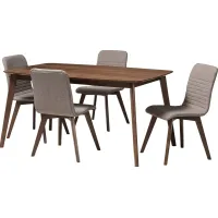 Becliffe Gray 5 Pc Dining Set