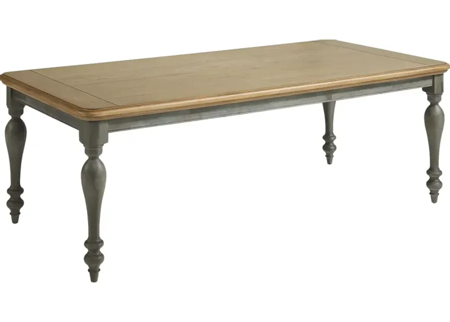 St. Simon Denim Rectangle Dining Table