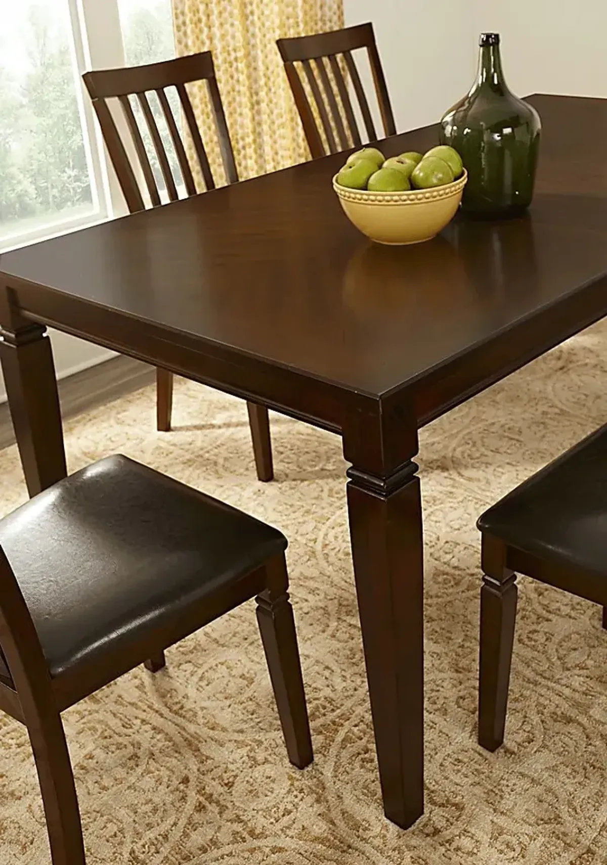 Riverdale Cherry Rectangle Dining Table