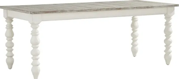 Lainey Cottage White Dining Table