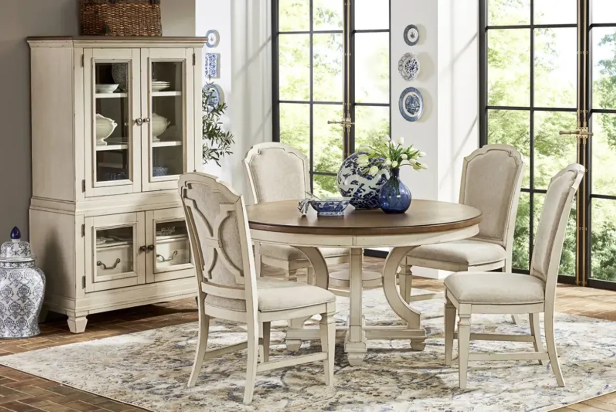 Provence Brown Round Dining Table