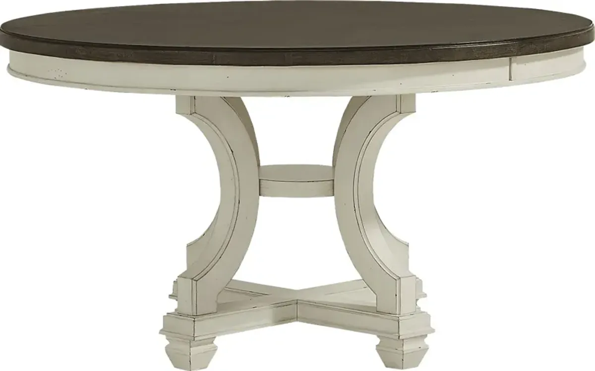 Provence Brown Round Dining Table