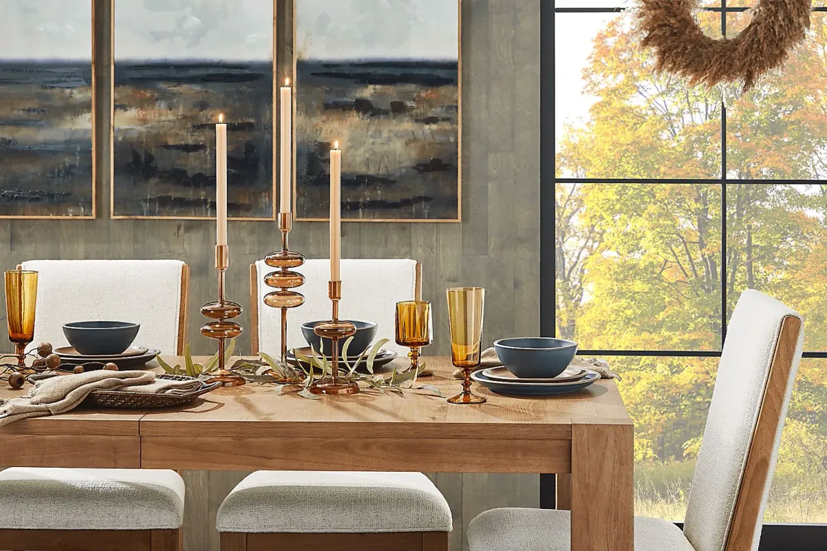 Ithaca Natural 6 Pc Dining Room