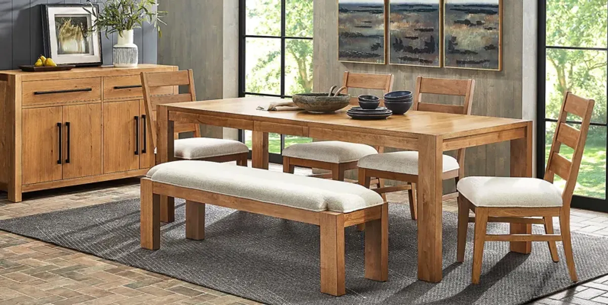 Ithaca Natural 6 Pc Dining Room