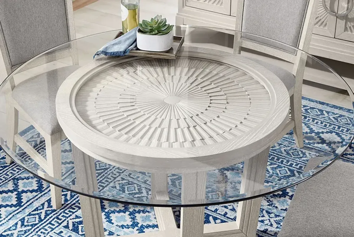 Sunside Way Sand Round Dining Table