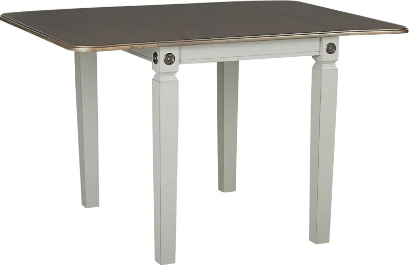 Velino Gray Rectangle Dining Table