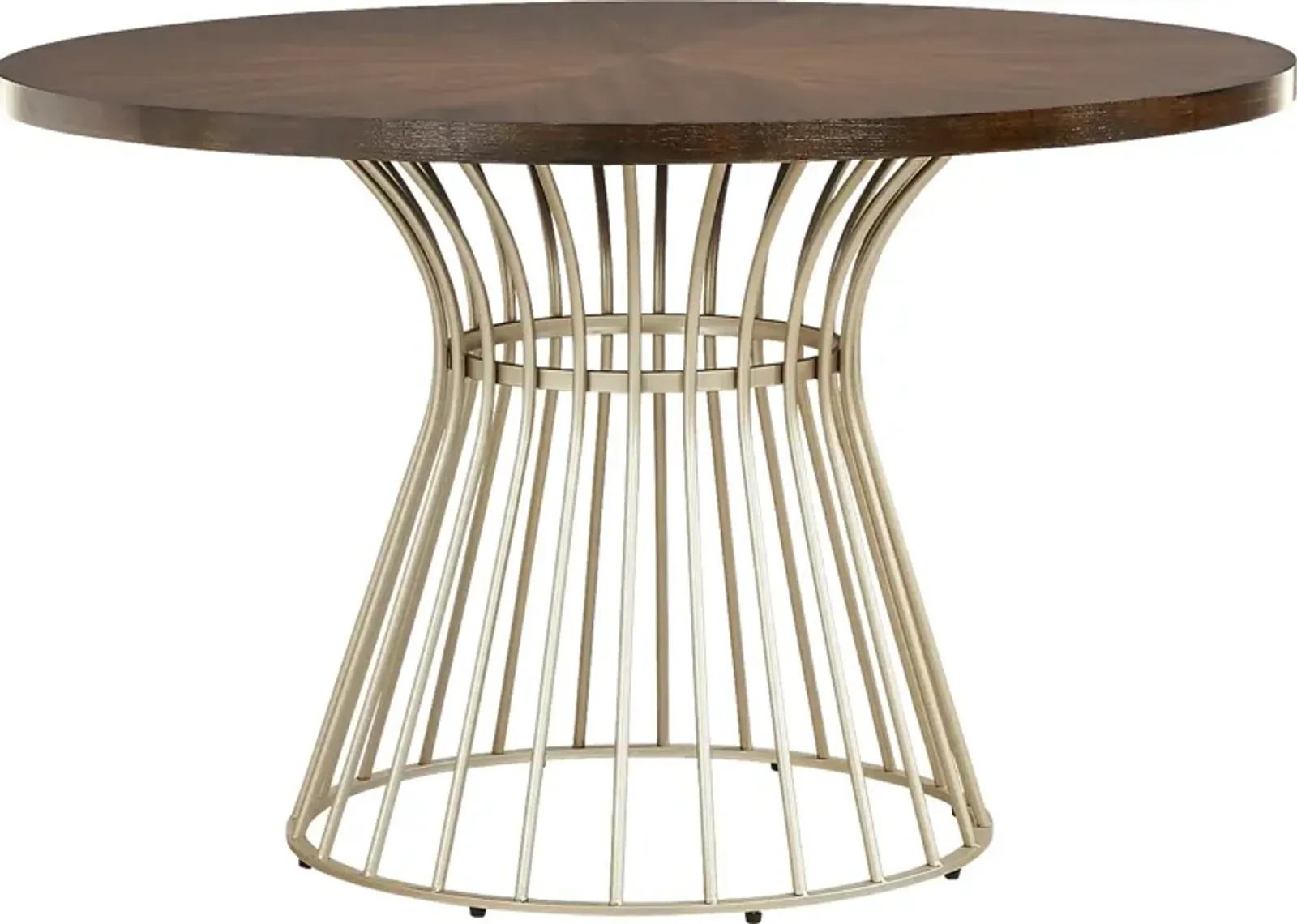 Calisi Brown Round Dining Table