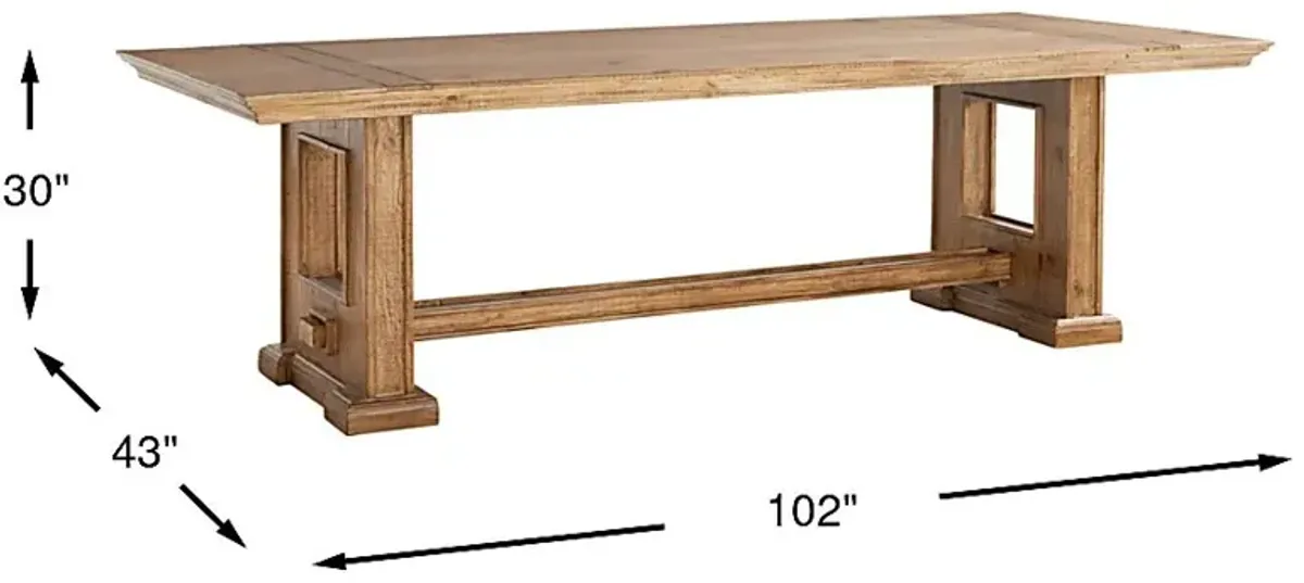 Briar Hill Natural Dining Table