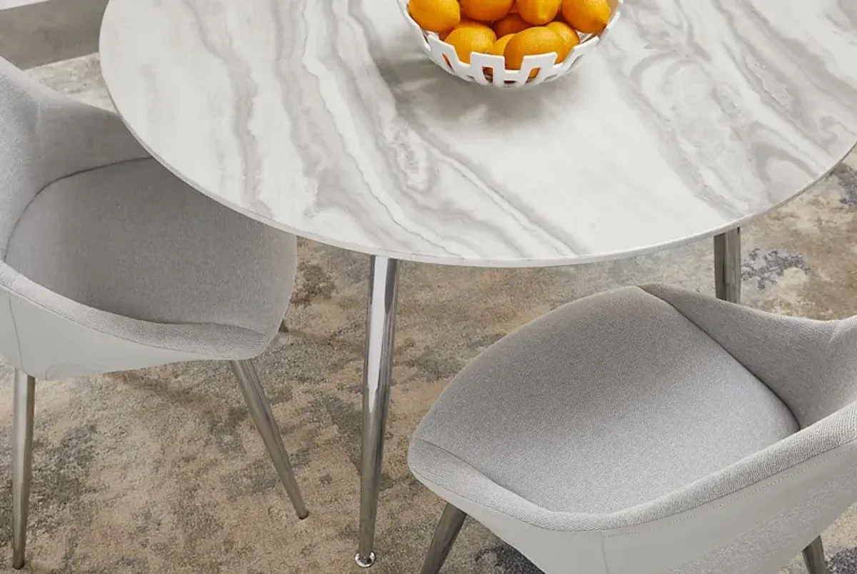 Pressley White Dining Table