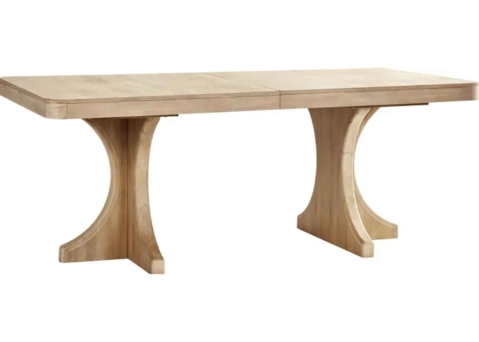 Callen Way Beige Trestle Dining Table