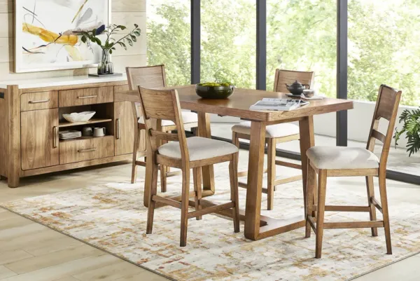 Holden Brown 5 Pc Counter Height Dining Room
