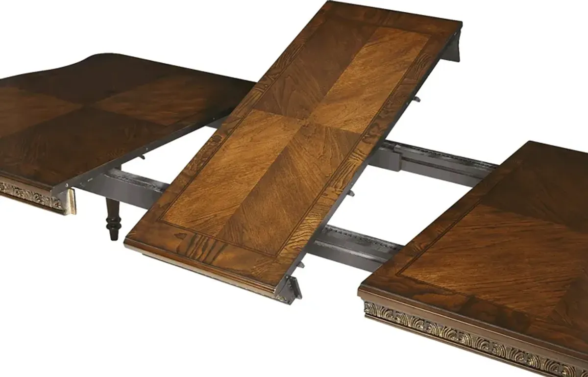 Handly Manor Tobacco Rectangle Dining Table