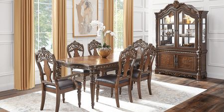 Handly Manor Tobacco Rectangle Dining Table