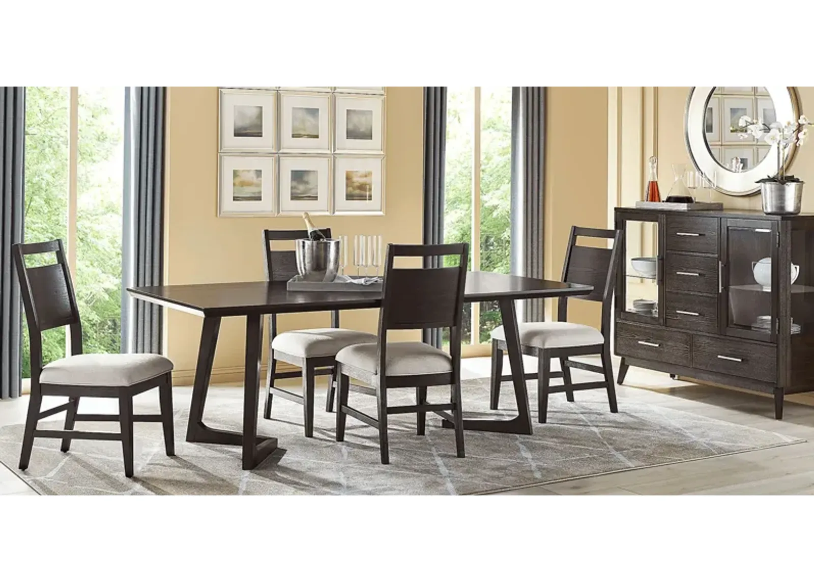 Ramore Espresso 5 Pc Dining Room