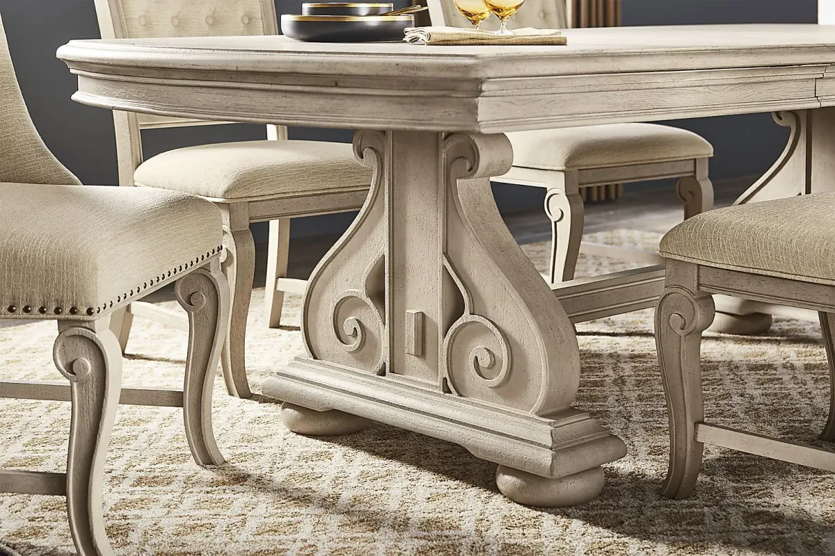 Armitage White 5 Pc Dining Room