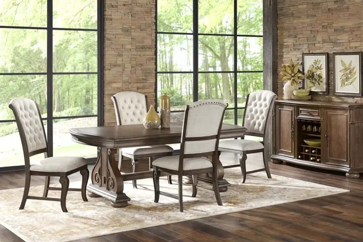Armitage Brown 5 Pc Dining Room