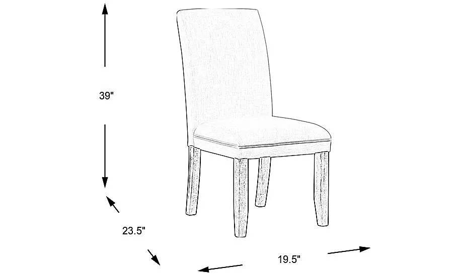 Tulip White Side Chair with Gray Legs