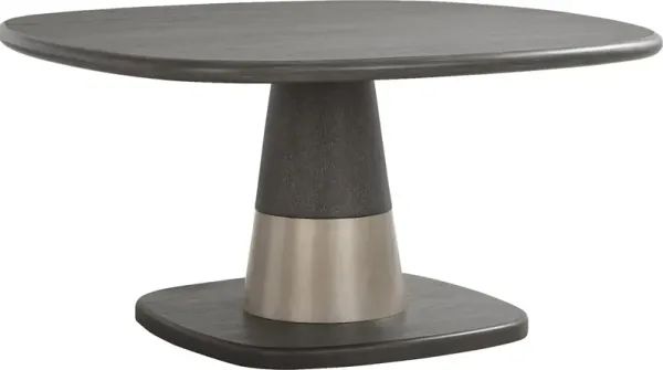 Preston Heights Gray 5 Pc Round Dining Room
