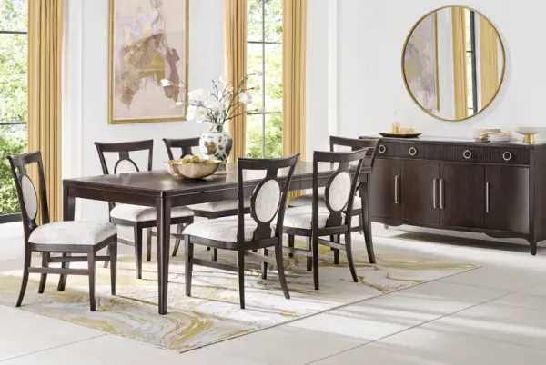 Bradbury Brown Cherry 5 Pc Dining Room