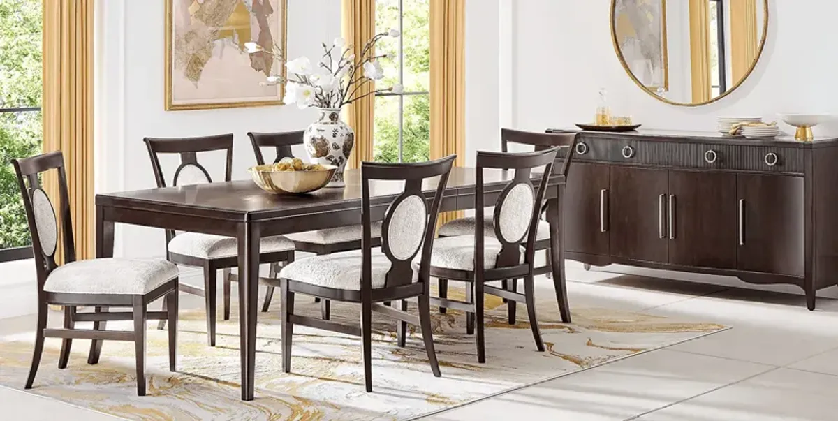 Bradbury Brown Cherry 5 Pc Dining Room