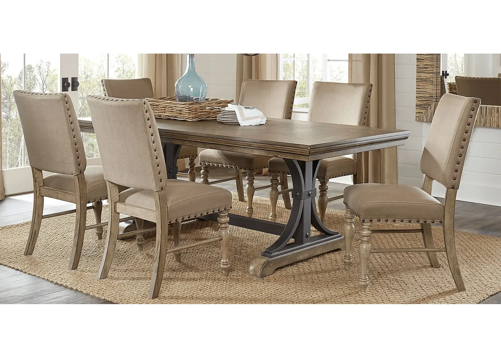 Sierra Vista Driftwood 5 Pc Rectangle Dining Set