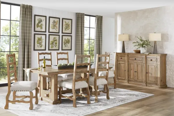 Briar Hill Natural 5 Pc Dining Room