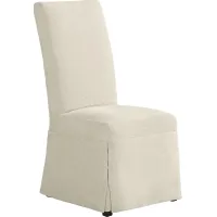 Derry Lane Ivory Skirt Dining Chair