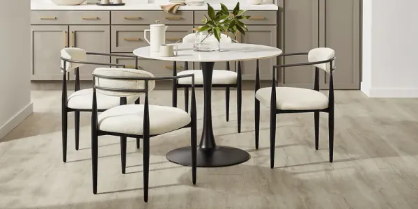 Grayhill White 5 Pc Dining Room