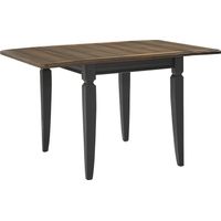 Country Lane Black Drop Leaf Dining Table