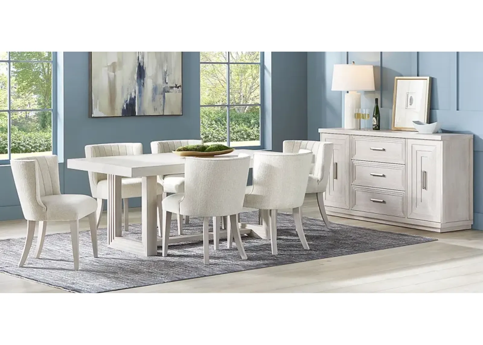 Royal Park Ivory 5 Pc Dining Room