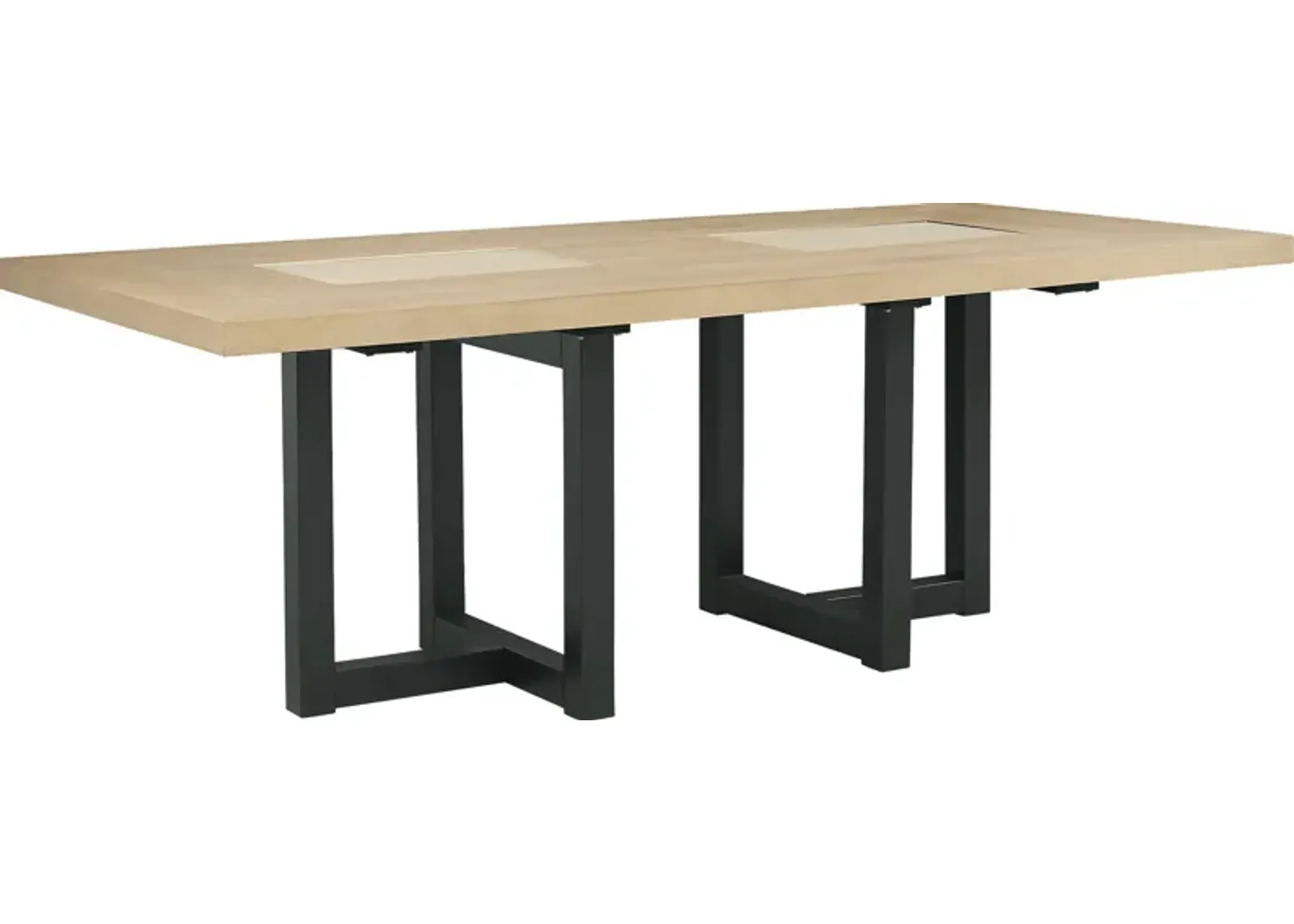 Hunter Springs Black Rectangle Dining Table