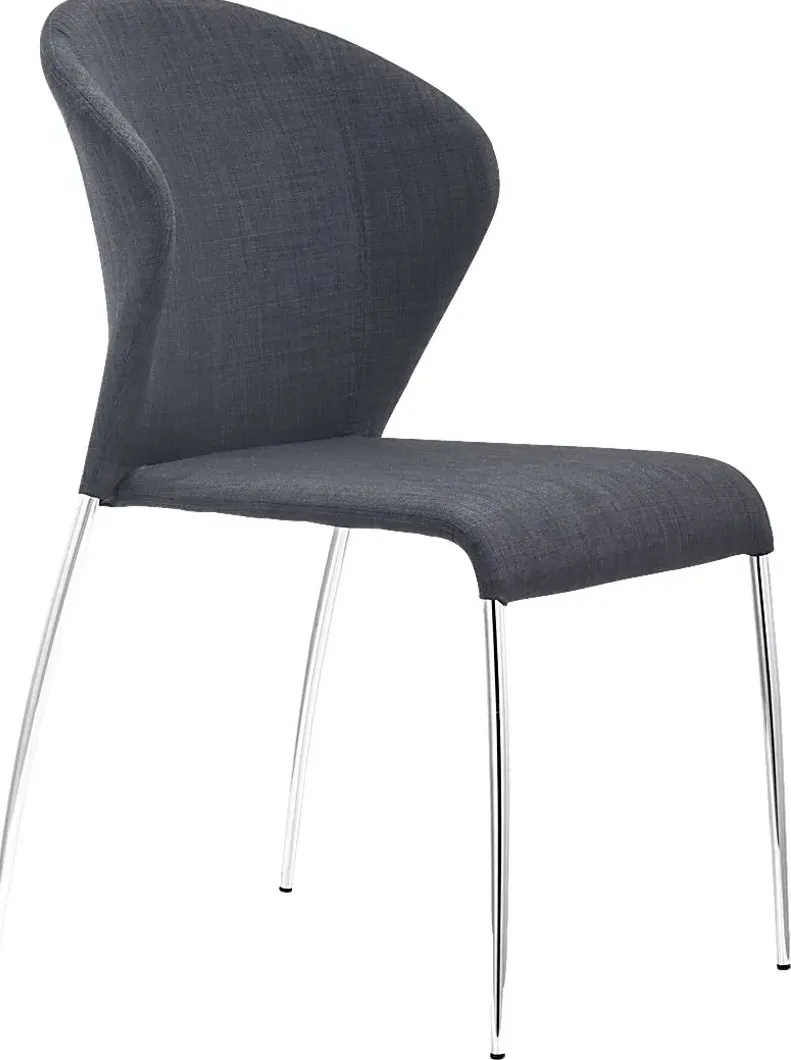 Oulu Graphite Dining Chairs (Set of 4)