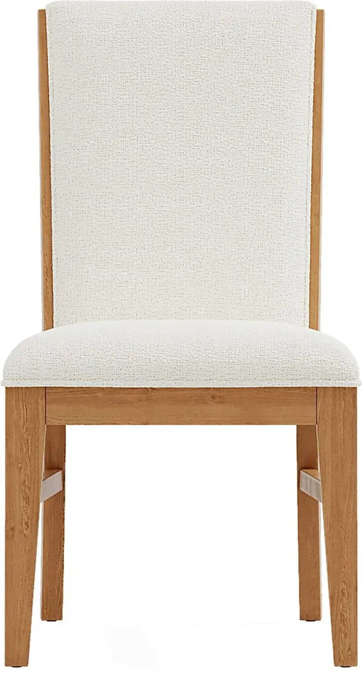 Ithaca Natural 6 Pc Dining Room with Upholstered Chairs