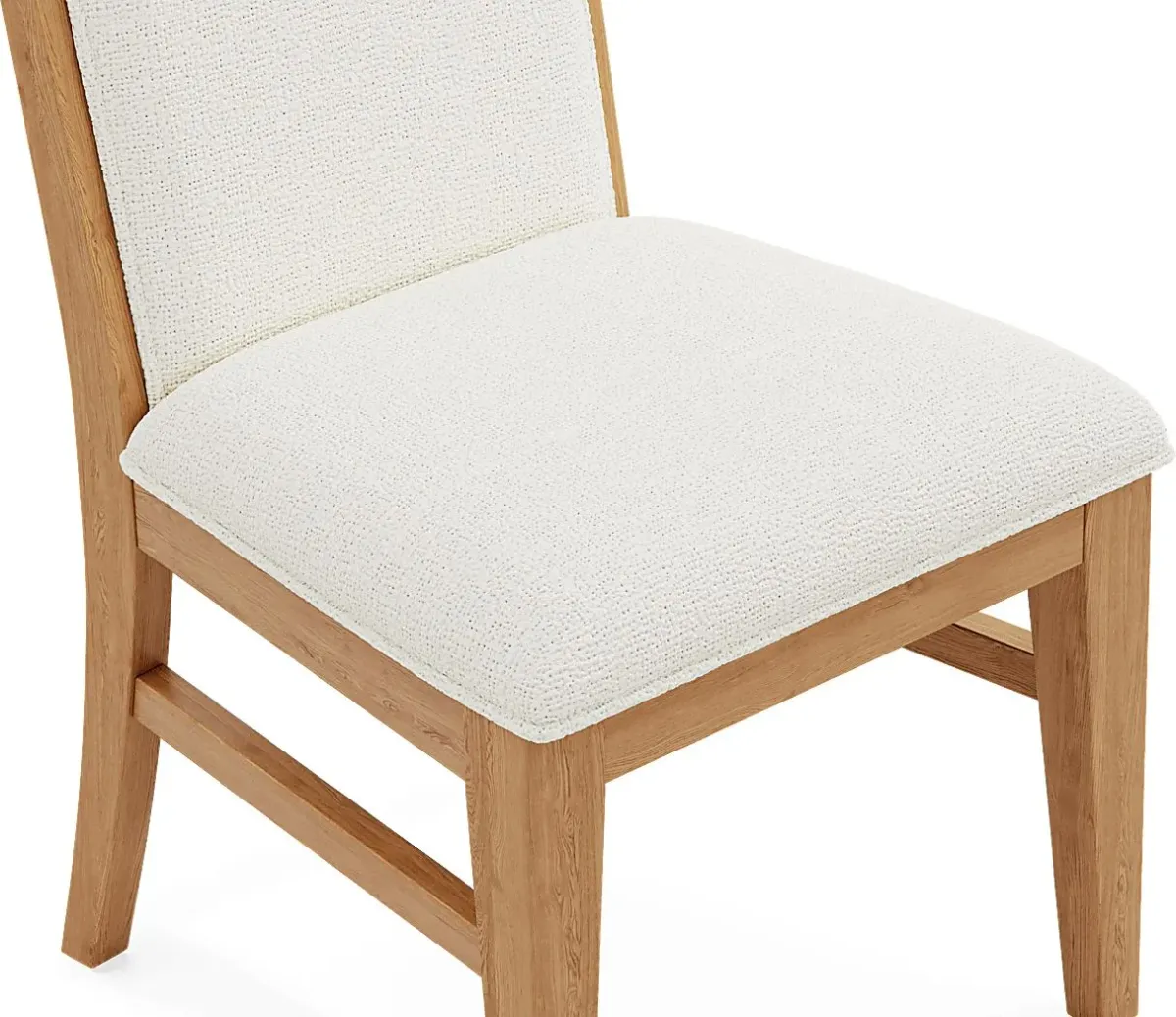 Ithaca Natural 6 Pc Dining Room with Upholstered Chairs
