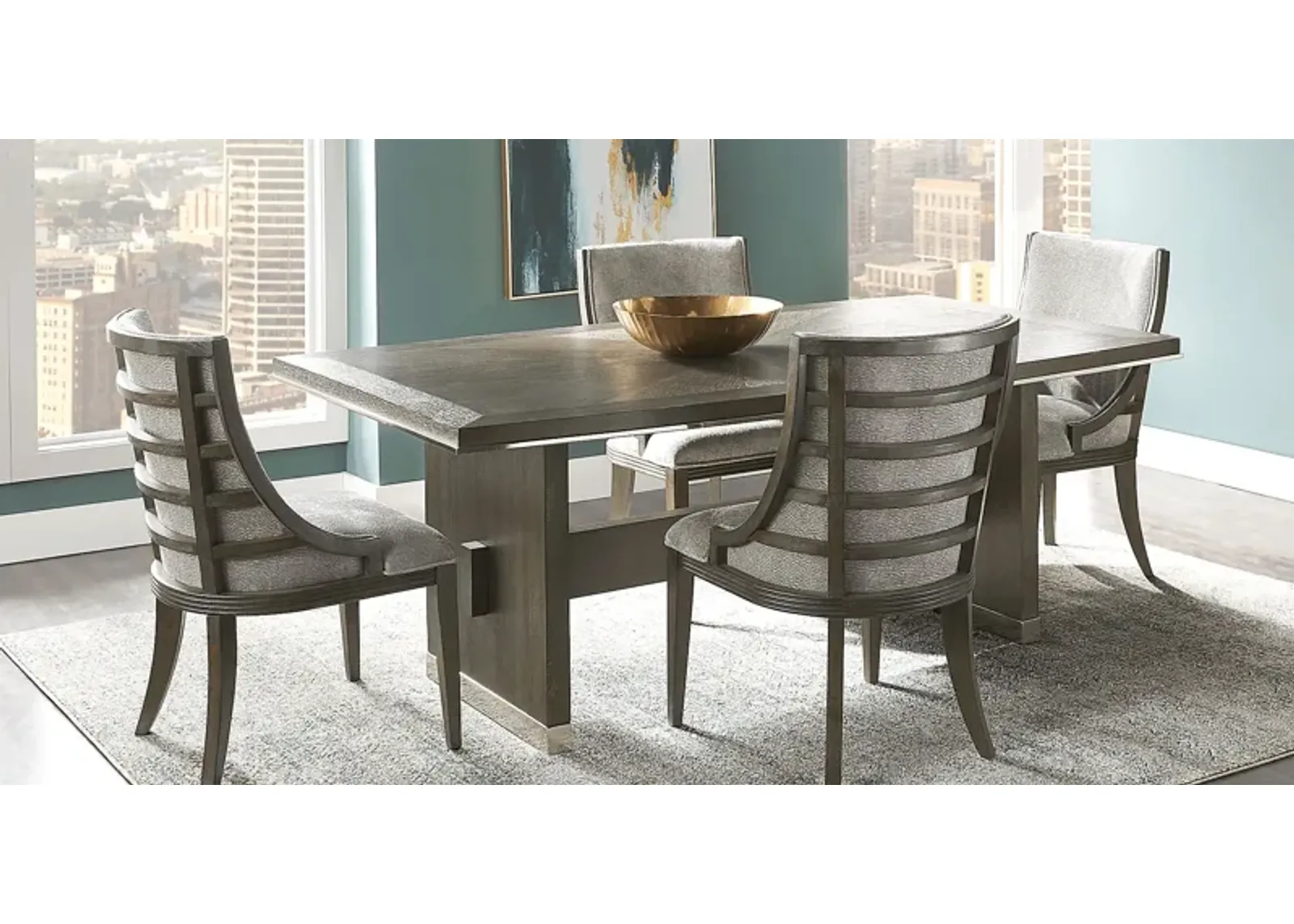 Taylor Trace Brown 5 Pc Rectangle Dining Room