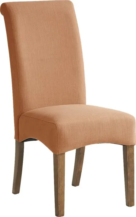 Acorn Cottage Orange Side Chair