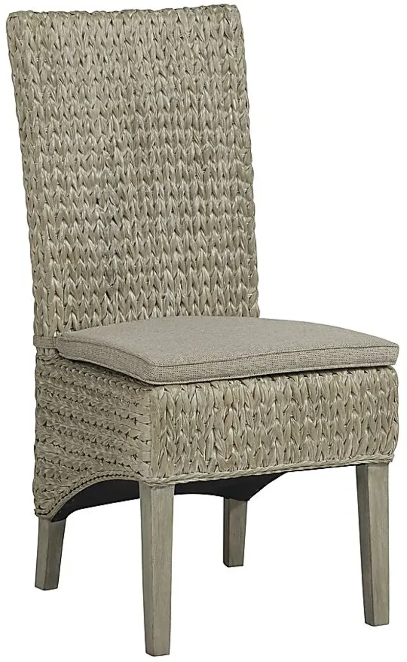 Ocean Bluffs Gray Side Chair