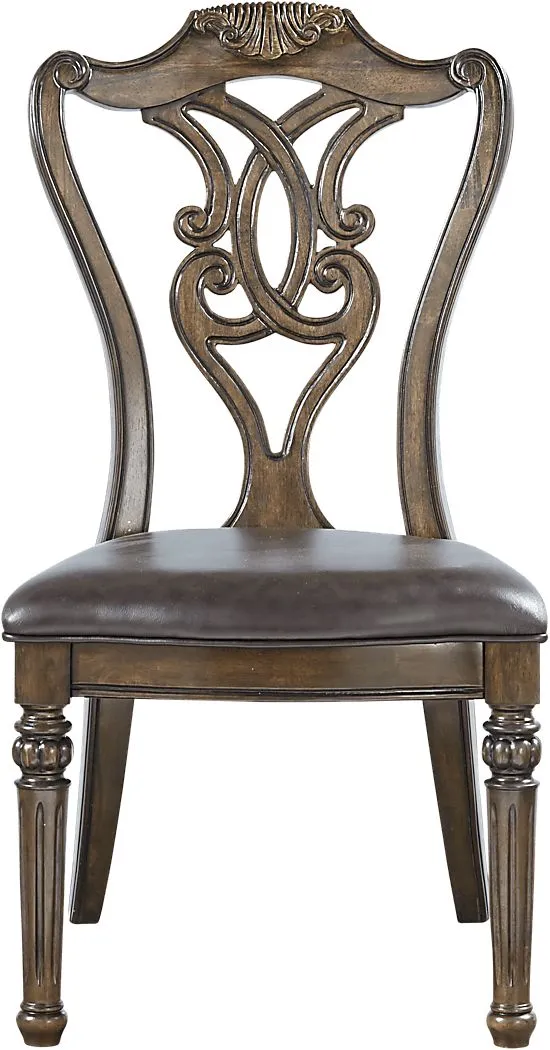 Whittington Cherry Wood Back Side Chair